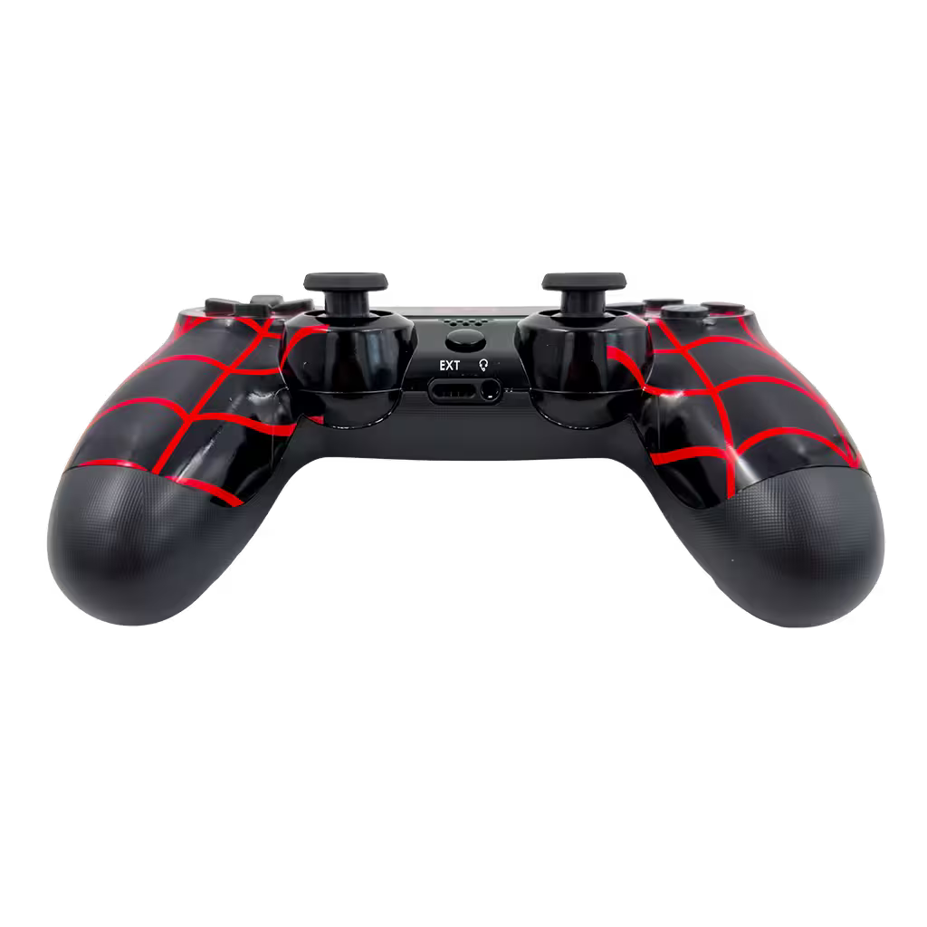 Control Genérico Compatible PS4 — Edición SpiderMan | Bluetooth Vibración Dual Panel Táctil