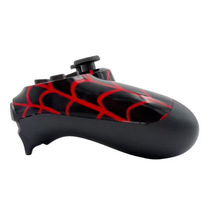 Control Genérico Compatible PS4 — Edición SpiderMan | Bluetooth Vibración Dual Panel Táctil
