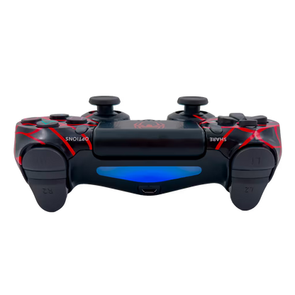 Control Genérico Compatible PS4 — Edición SpiderMan | Bluetooth Vibración Dual Panel Táctil