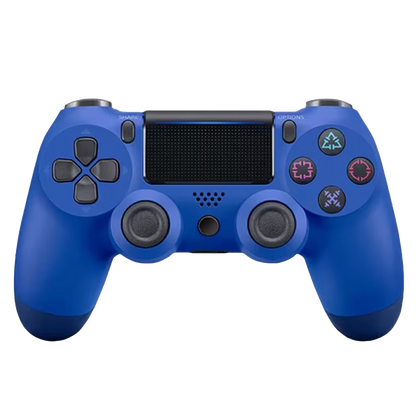 Control Genérico Compatible PS4 - Azul | Bluetooth Vibración Dual Panel Táctil Altavoz