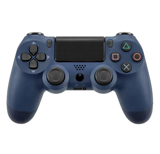Control Genérico Compatible PS4 Azul Índigo – Bluetooth | Vibración Dual | Touchpad | Altavoz | Recargable