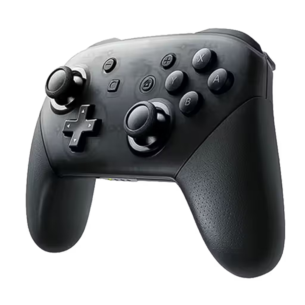 Control Pro Genérico Nintendo Switch - Negro | Bluetooth Vibración Dual Giroscopio | 8H Batería