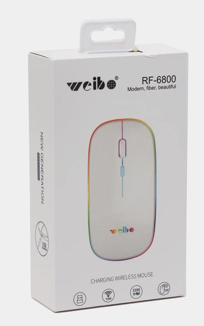 MOUSE INALÁMBRICO | WEIBO RF-6800