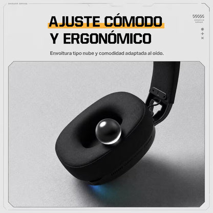Audífonos Gamer Inalámbricos Onikuma GT805 | 4 en 1 | Mic Oculto ENC | 60H Batería | PS5, PC, Switch, Móvil