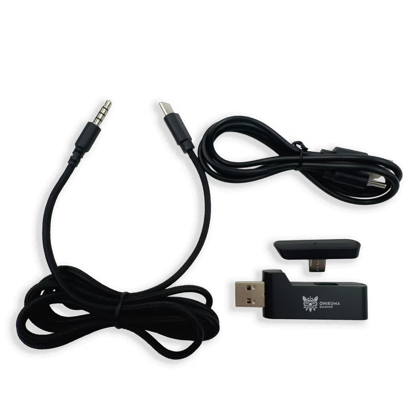 Diadema Inalámbrica Onikuma GT828: Sonido 50mm, Batería 900mAh, Baja Latencia con Dongle 2 en 1