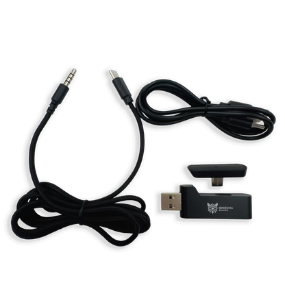 Diadema Inalámbrica Onikuma GT828: Sonido 50mm, Batería 900mAh, Baja Latencia con Dongle 2 en 1