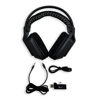 Diadema Inalámbrica Onikuma GT828: Sonido 50mm, Batería 900mAh, Baja Latencia con Dongle 2 en 1