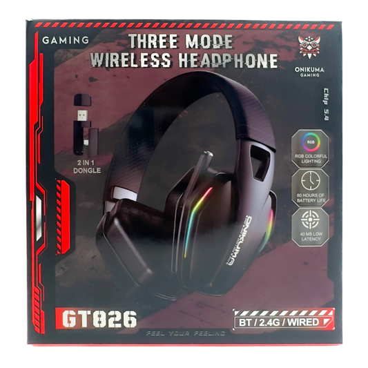 Diadema Gamer Inalámbrica ONIKUMA GT826