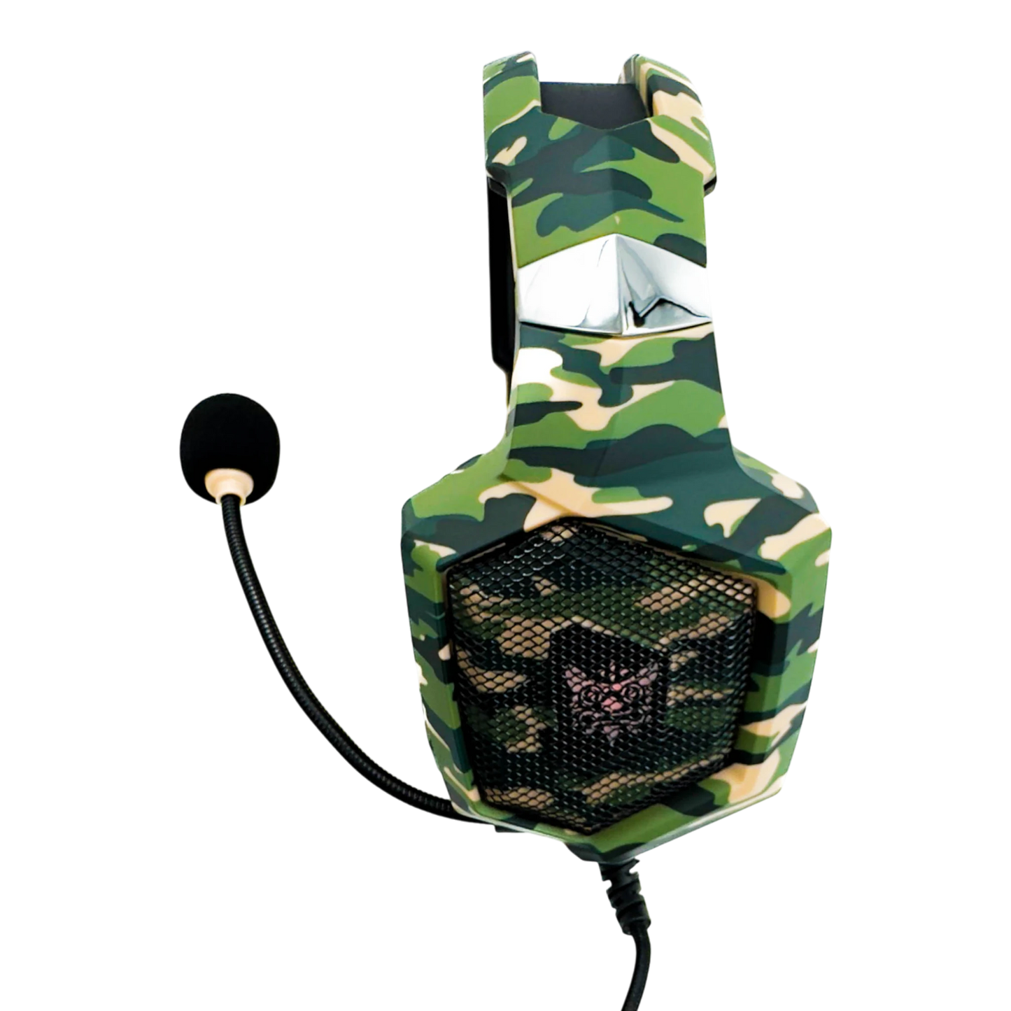 Diadema Gamer  ONIKUMA K8 VERDE CAMUFLADO