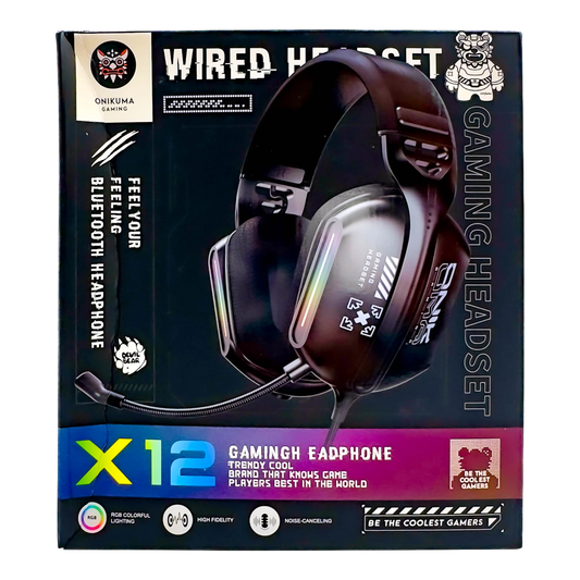 Diadema Gamer  ONIKUMA X12