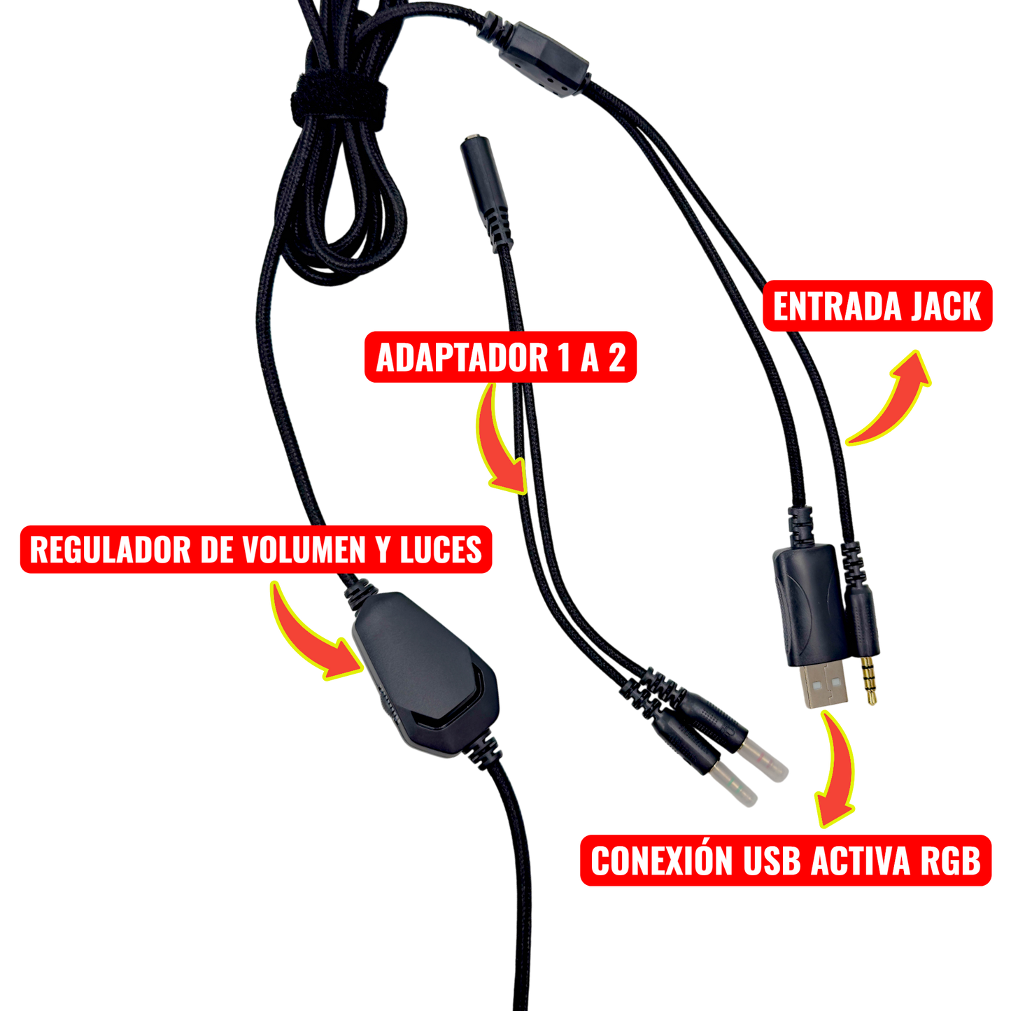 Diadema Gamer ONIKUMA X22 NEGRA