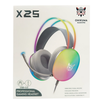 Diadema Gamer ONIKUMA X25 BLANCO
