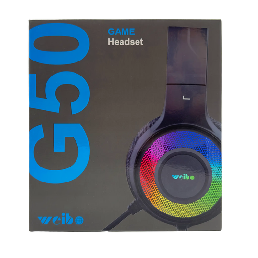 Diadema Gamer WEIBO G50 | SONIDO 7.1