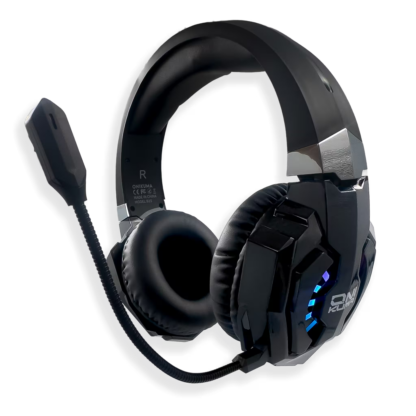 Diadema Gamer Inalámbrica ONIKUMA B15 RGB - 3 Modos Conexión 60H Batería Latencia 40ms