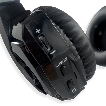 Diadema Gamer Inalámbrica ONIKUMA B15 RGB - 3 Modos Conexión 60H Batería Latencia 40ms