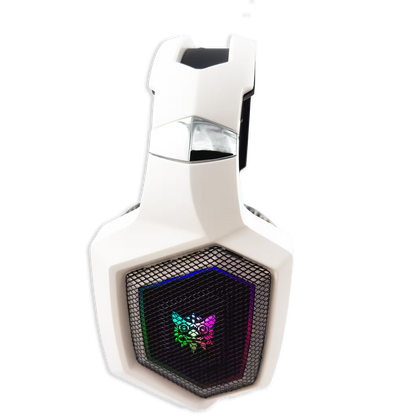 Diadema Gamer Onikuma GT806: Inalámbrica BT 5.4, Batería Infinita y RGB | BLANCA