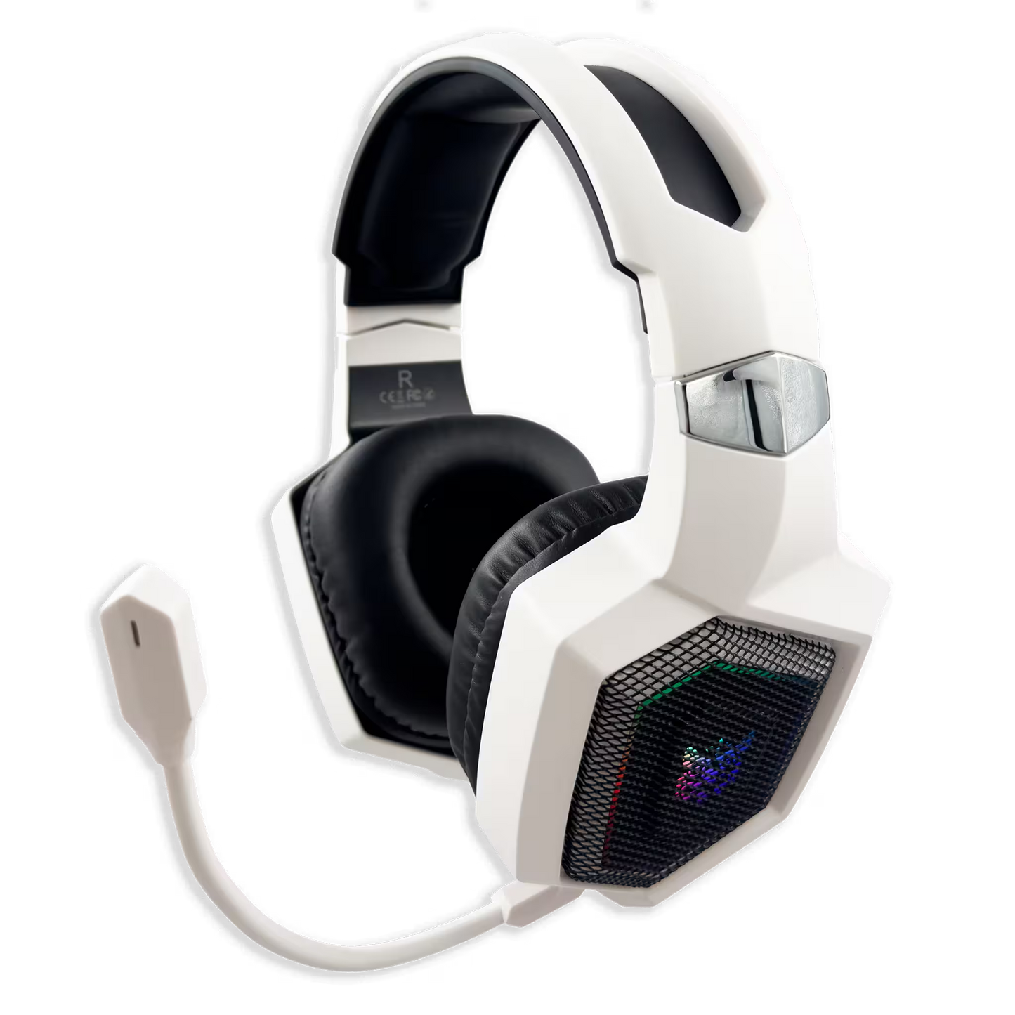 Diadema Gamer Onikuma GT806: Inalámbrica BT 5.4, Batería Infinita y RGB | BLANCA