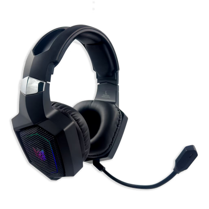 Diadema Gamer Onikuma GT806: Inalámbrica BT 5.4, Batería Infinita y RGB | NEGRA