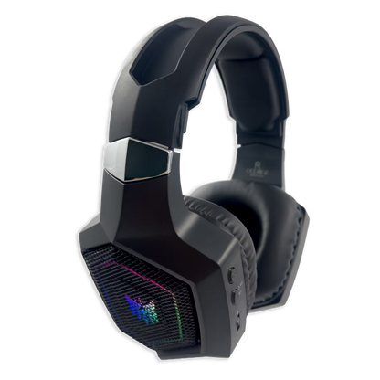 Diadema Gamer Onikuma GT806: Inalámbrica BT 5.4, Batería Infinita y RGB | NEGRA