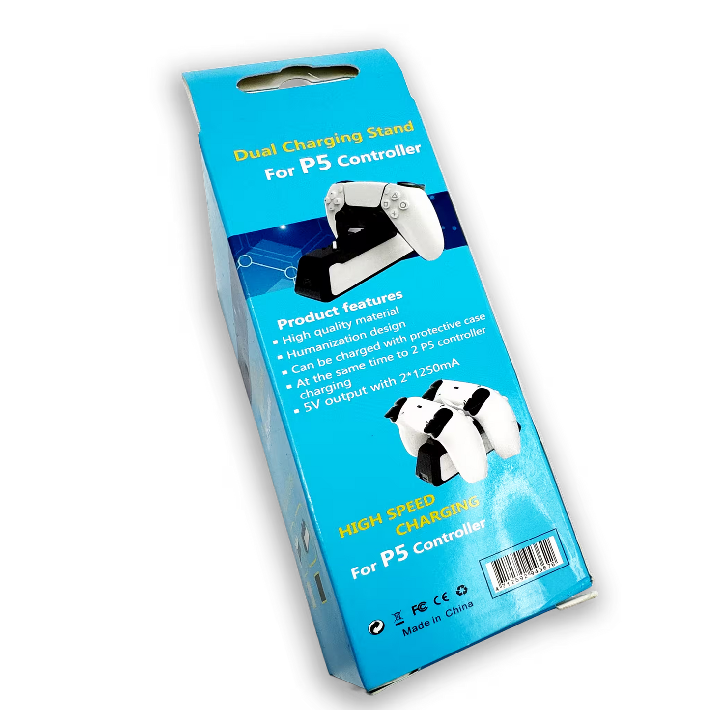 BASE DE CARGA DUAL CONTROL PLAY 5