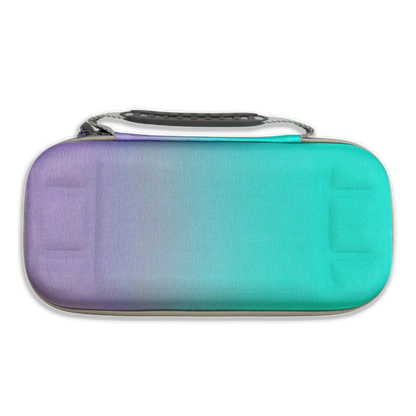 Estuche de Transporte Rígido Bicolor Gradiente Lila-Menta | Nintendo Switch 2