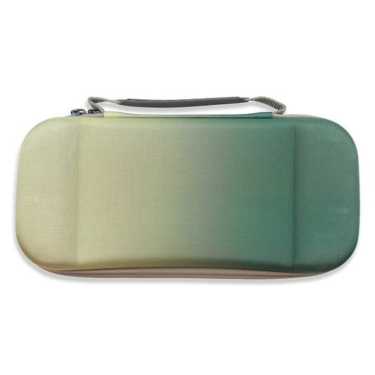Estuche de Transporte Rígido Bicolor Gradiente Verde | Nintendo Switch 2