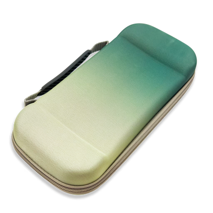 Estuche de Transporte Rígido Bicolor Gradiente Verde | Nintendo Switch 2