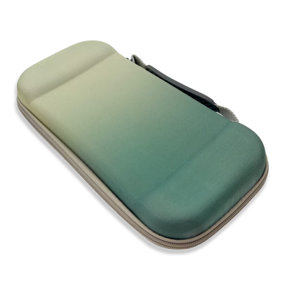 Estuche de Transporte Rígido Bicolor Gradiente Verde | Nintendo Switch 2