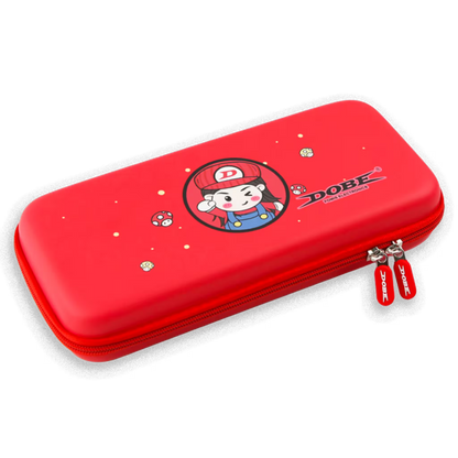Estuche de Transporte Rígido con Diseño Rojo | Nintendo Switch 1 y Oled