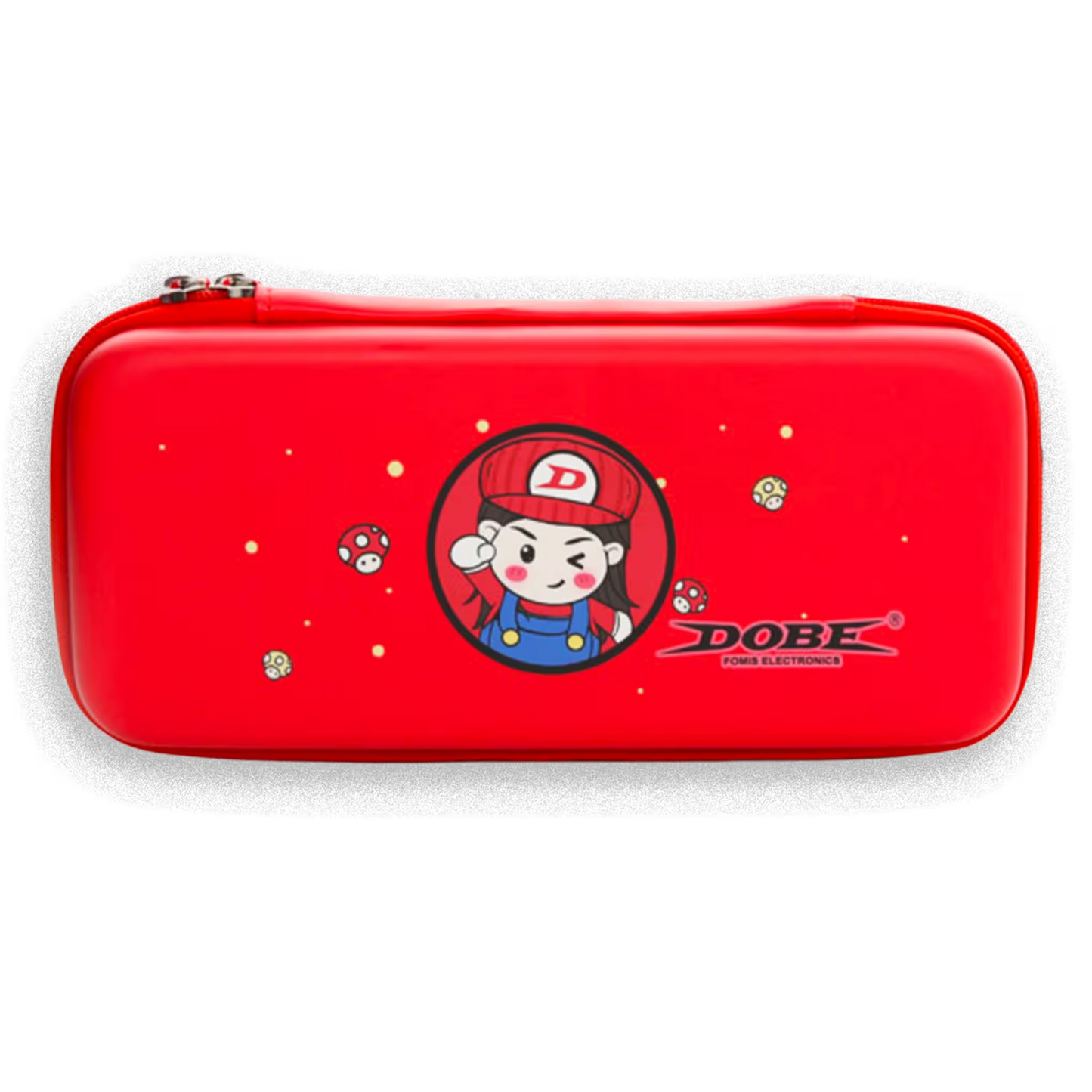 Estuche de Transporte Rígido con Diseño Rojo | Nintendo Switch 1 y Oled