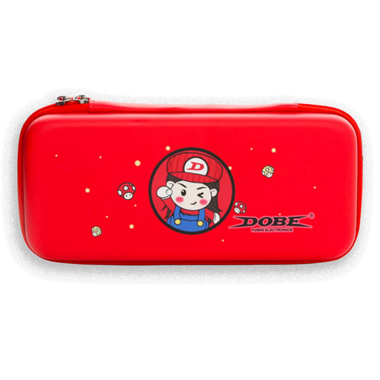 Estuche de Transporte Rígido con Diseño Rojo | Nintendo Switch 1 y Oled