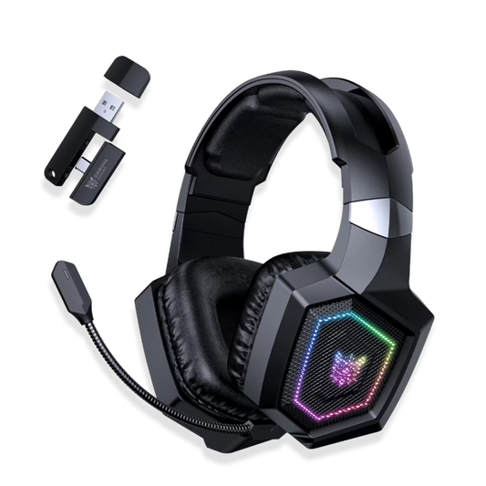Diadema Gamer Onikuma GT806: Inalámbrica BT 5.4, Batería ... - vista 2 diadema gamer audífonos
