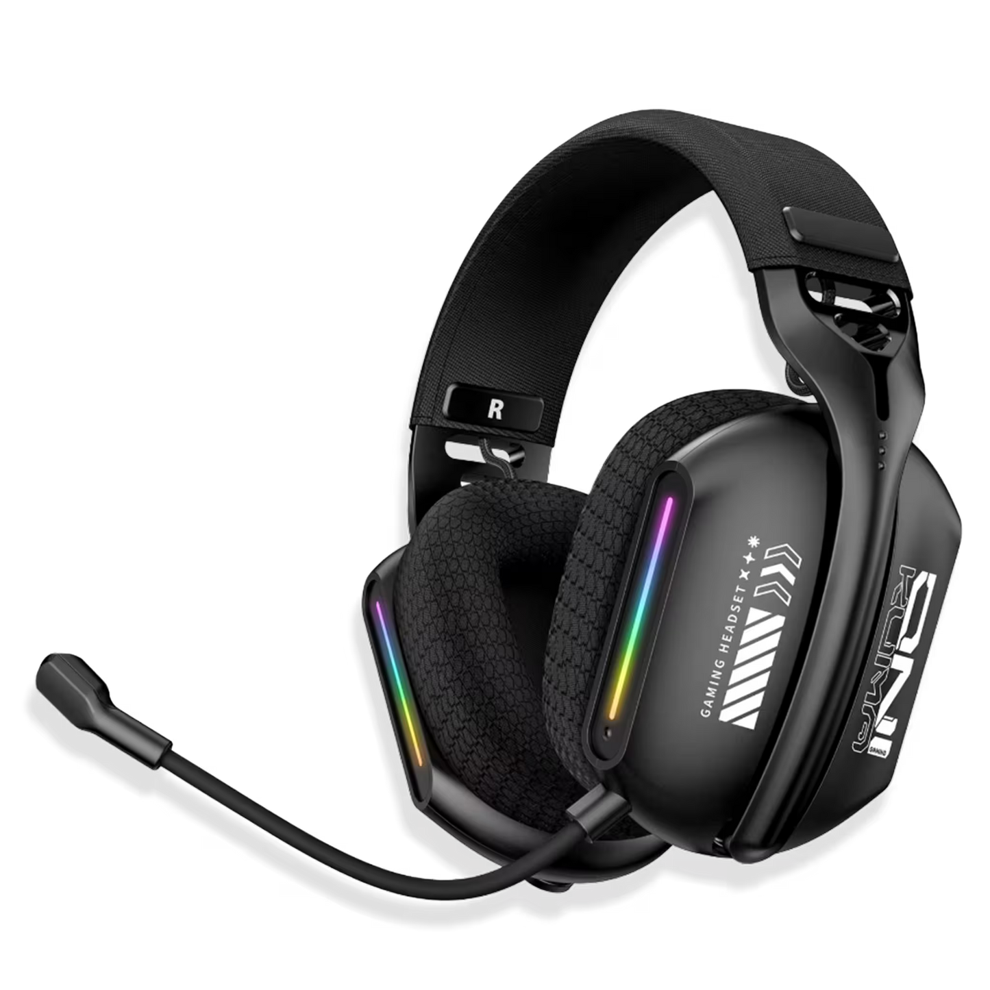 Diadema Gamer Inalámbrica ONIKUMA GT808 RGB - 3 Modos Conexión Micrófono 360° Bluetooth 5.3