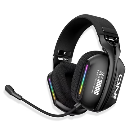 Diadema Gamer Inalámbrica ONIKUMA GT808 RGB - 3 Modos Conexión Micrófono 360° Bluetooth 5.3