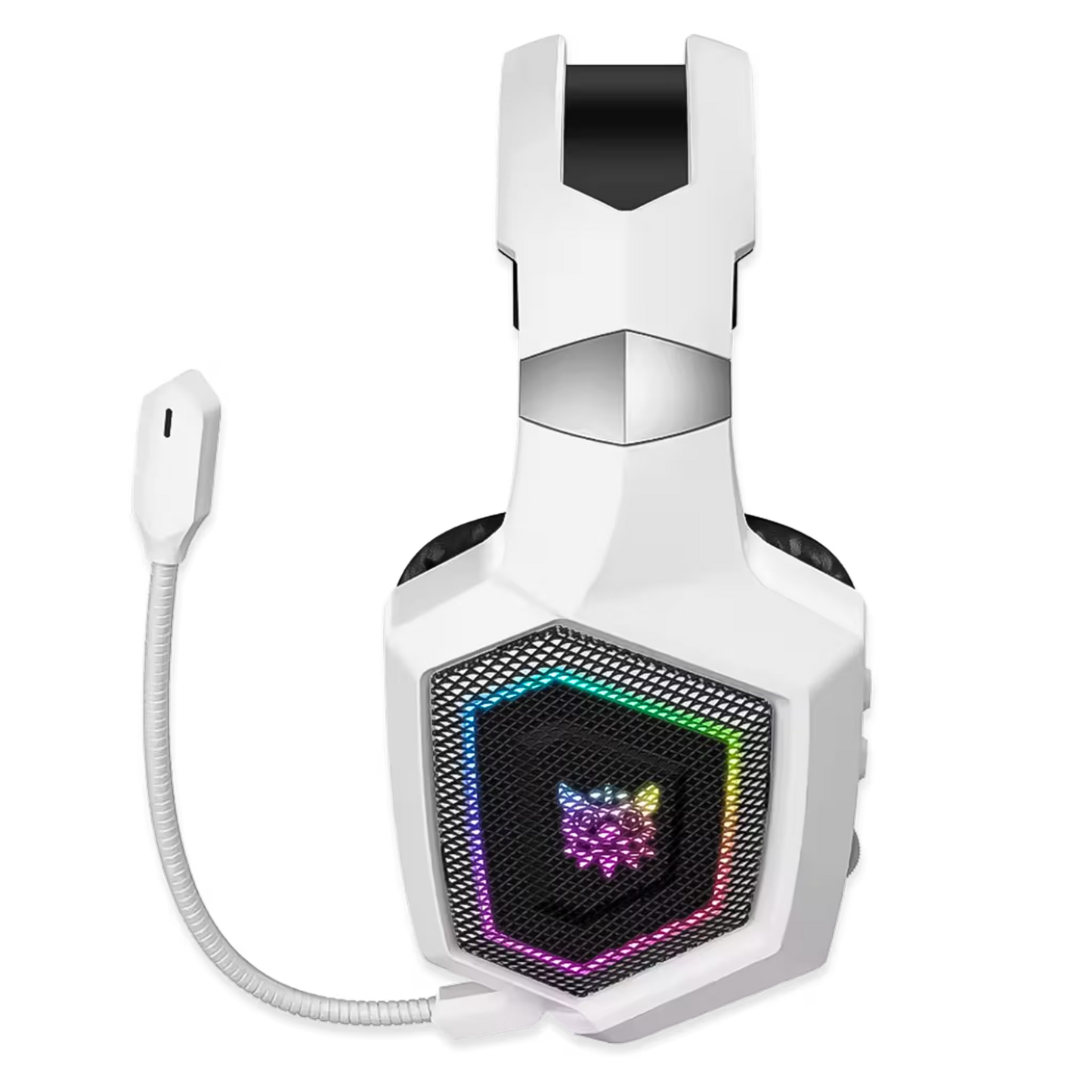 Diadema Gamer Inalámbrica ONIKUMA GT806 RGB Blanca - 3 Modos 60H Batería Latencia 40ms