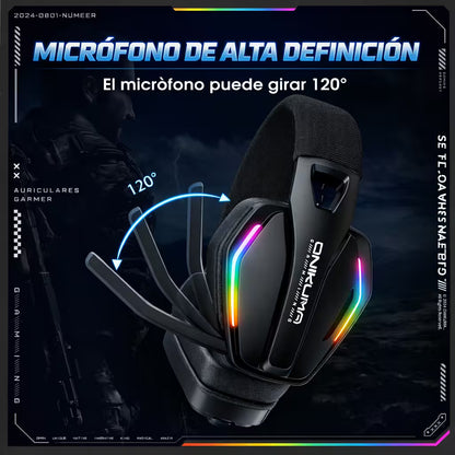 Diadema Gamer Inalámbrica ONIKUMA GT826