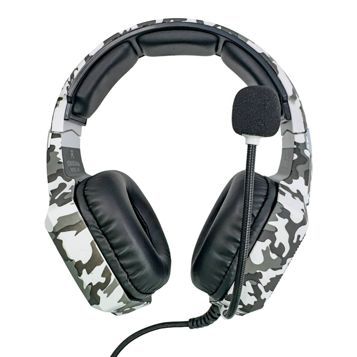 Diadema Gamer  ONIKUMA K8 BLANCA CAMUFLADA
