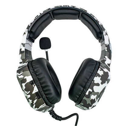 Diadema Gamer  ONIKUMA K8 BLANCA CAMUFLADA