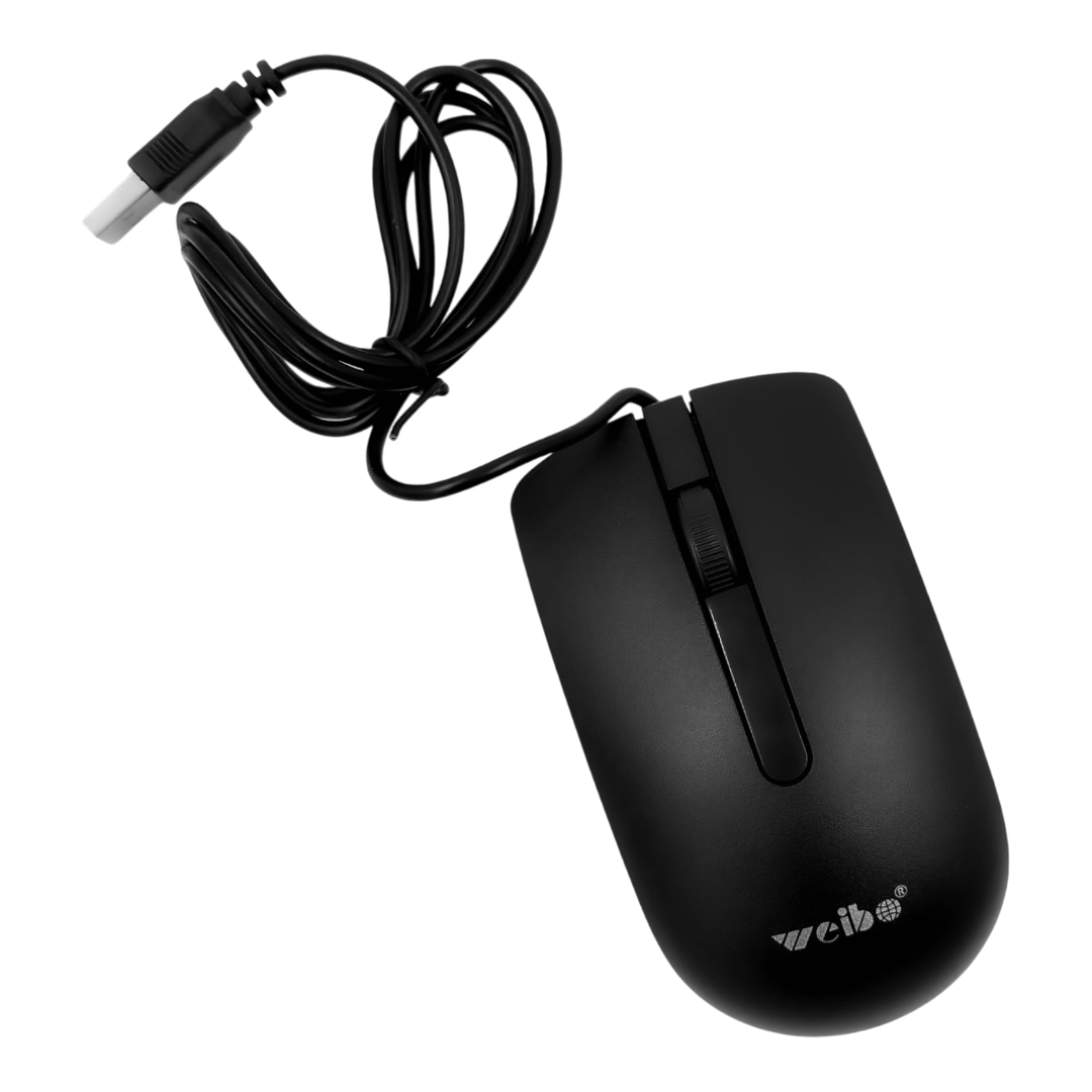 MOUSE ÓPTICO USB CON CABLE | WEIBO M-30