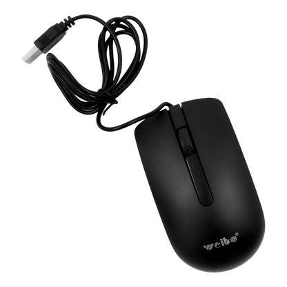 MOUSE ÓPTICO USB CON CABLE | WEIBO M-30