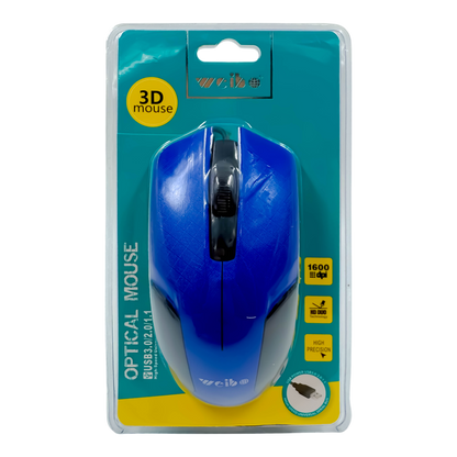 MOUSE ÓPTICO CON CABLE | WEIBO FC-145