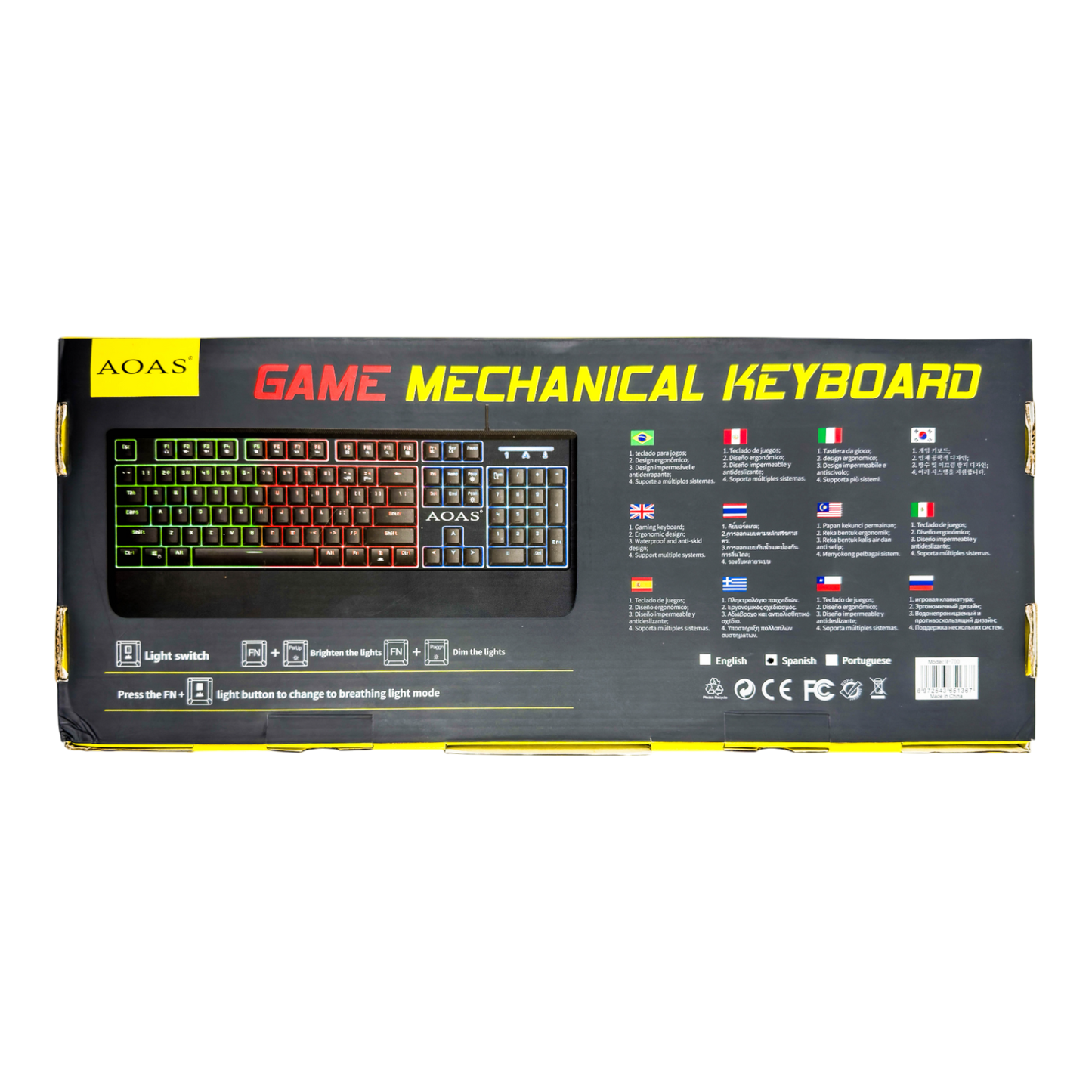 TECLADO MECÁNICO | AOAS M-700