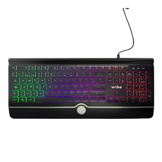 TECLADO GAMER RGB | WEIBO 580