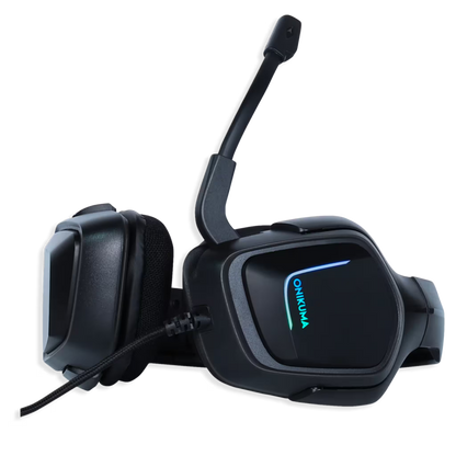Diadema Gamer ONIKUMA K20 RGB - Audio Precisión 40mm Cancelación Ruido