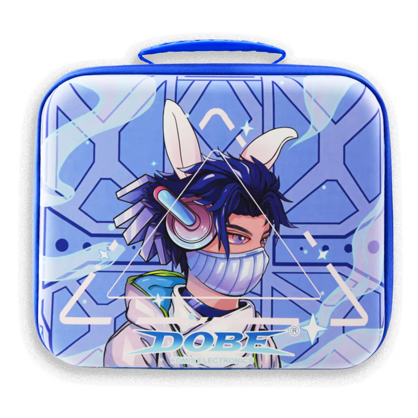 MALETA VIAJERA NINTENDO SWITCH 1 - OLED |  (Cyperpunk Azul)