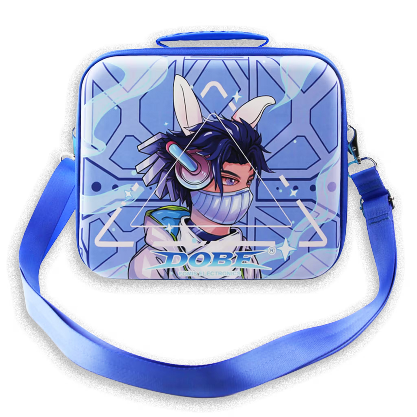 MALETA VIAJERA NINTENDO SWITCH 1 - OLED |  (Cyperpunk Azul)