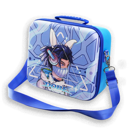 MALETA VIAJERA NINTENDO SWITCH 1 - OLED |  (Cyperpunk Azul)