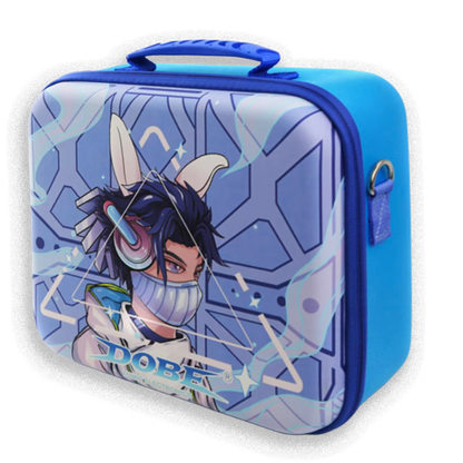 MALETA VIAJERA NINTENDO SWITCH 1 - OLED |  (Cyperpunk Azul)