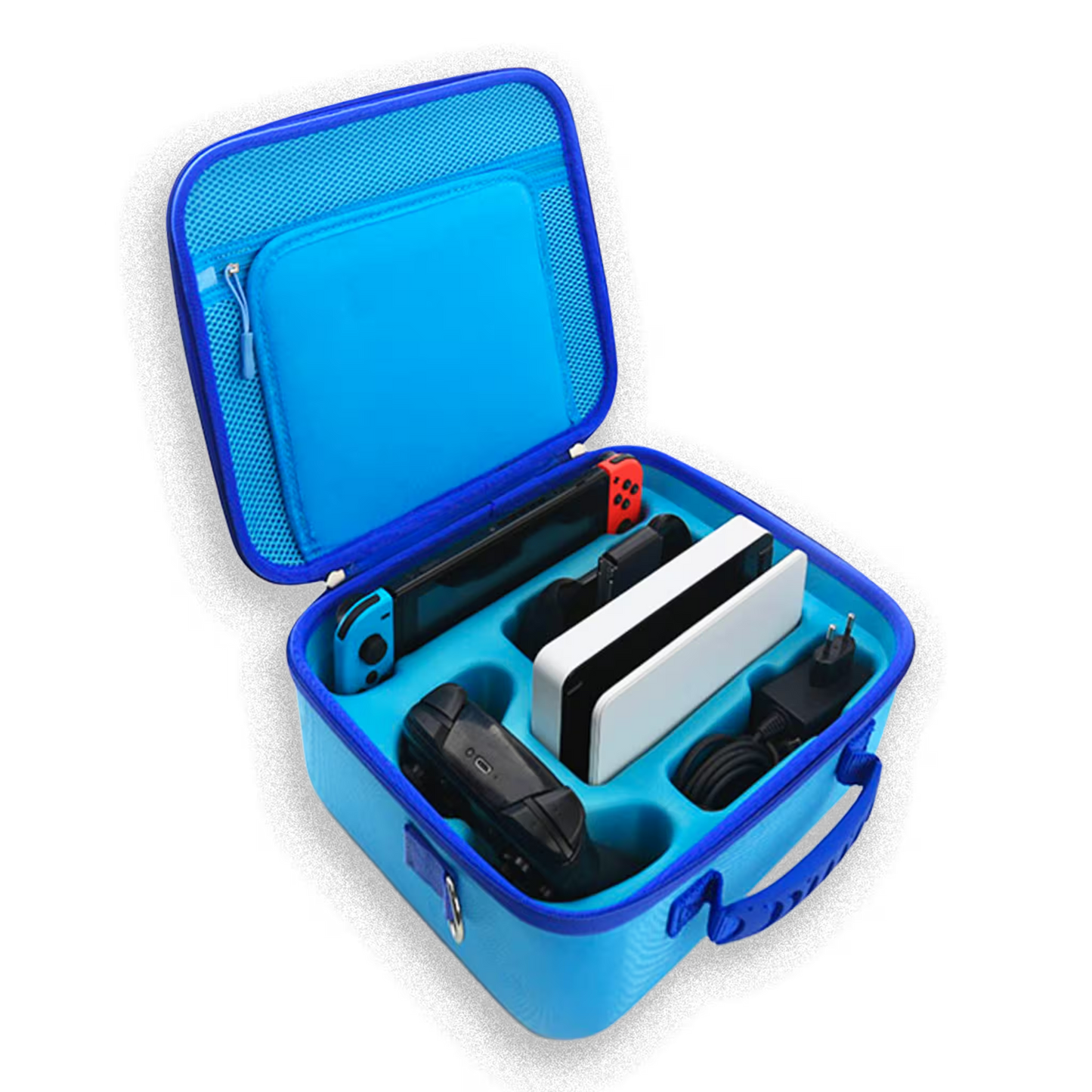 MALETA VIAJERA NINTENDO SWITCH 1 - OLED |  (Cyperpunk Azul)