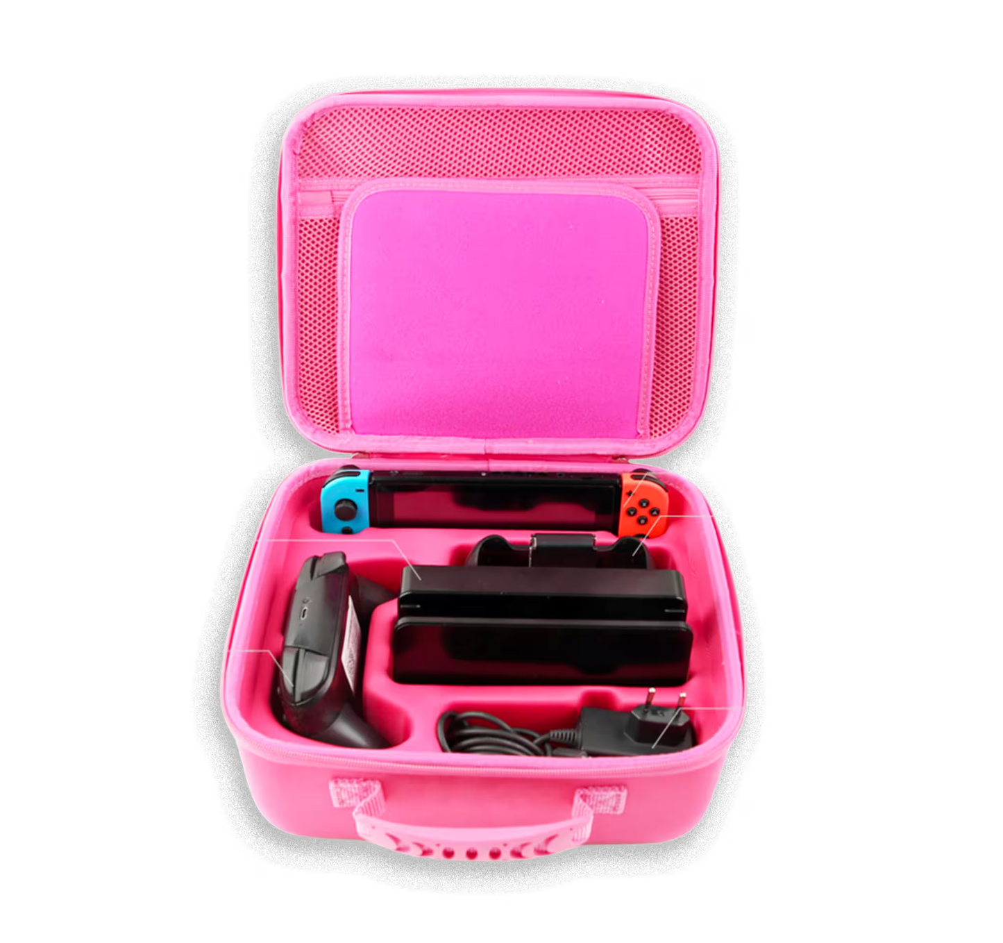 MALETA VIAJERA NINTENDO SWITCH 1 - OLED |  (Anime Rosa)